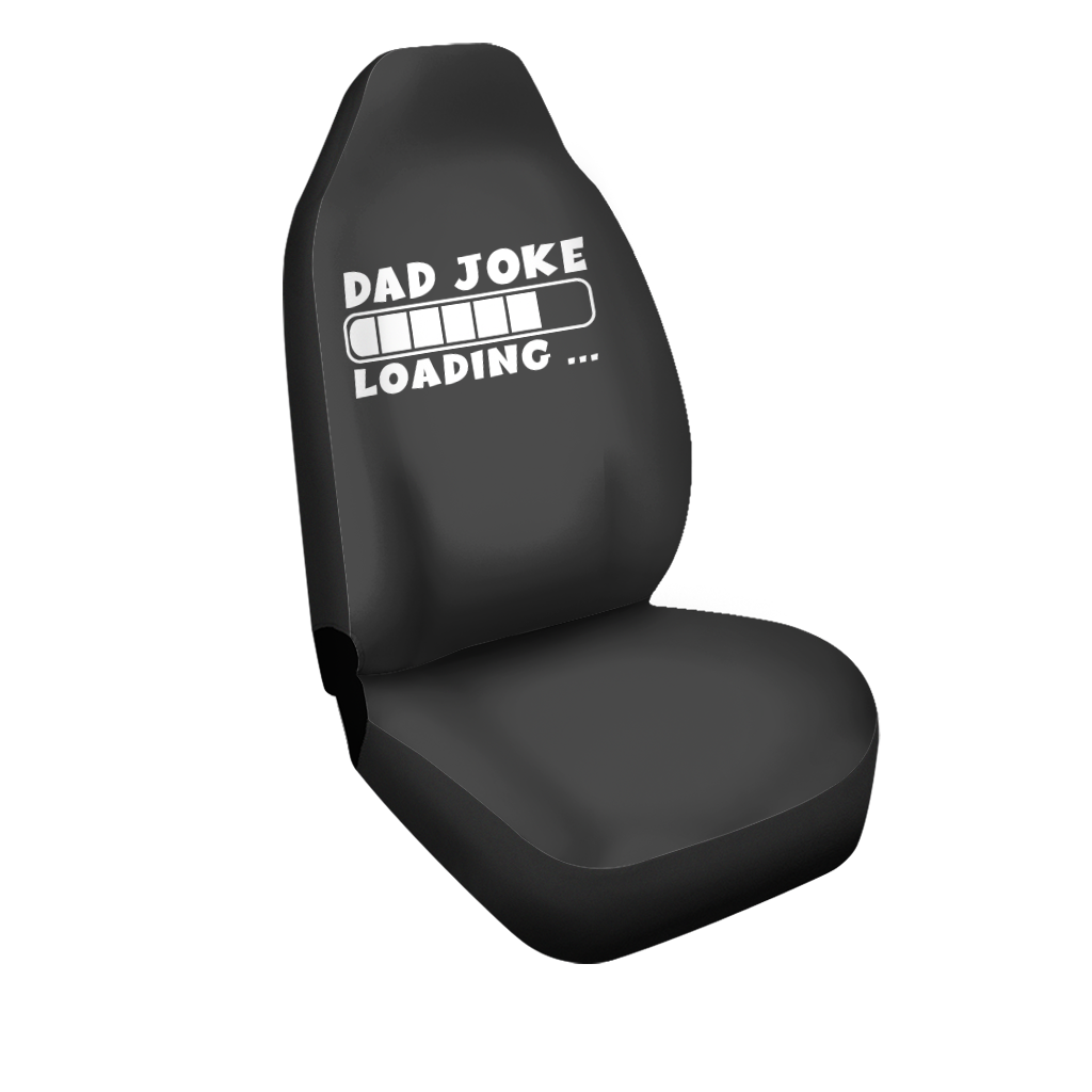 Dad Joke Loading  Car Seat Covers, Custom For Your Cars, Car Bucket Seat Protection Airbag Compatible 2 PCS, Car Accessories, Happy Father's Day, Father's Day Gift