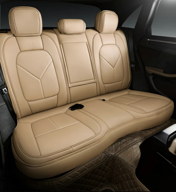 Nappa Leather Car Seat Cover – High-Quality Styling for Universal Auto Interior - Delicate Leather  