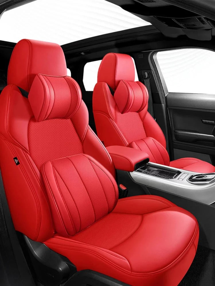 NAPPA Genuine Leather Car Seat Cover – Premium Auto Interior Cushion for Car, Gift For Mother's Day 2025 - Delicate Leather  