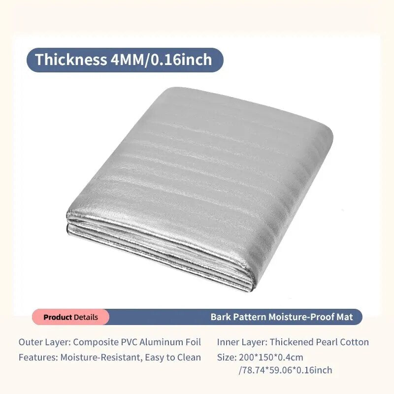 Waterproof Picnic Mat Soft Beach Mat and Tent Mat, Ideal for Camping Outdoors. Thickened and Moisture-Proof for Added Comfort