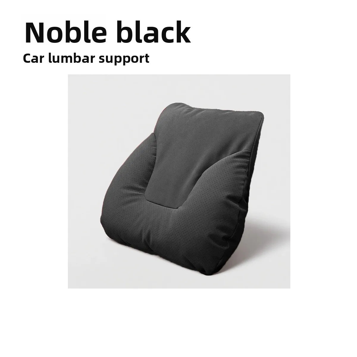 Universal Car Headrest Pillow – High-Quality Leather Cushion with Breathable Design, Neck and Lumbar Support Pillow - Delicate Leather  