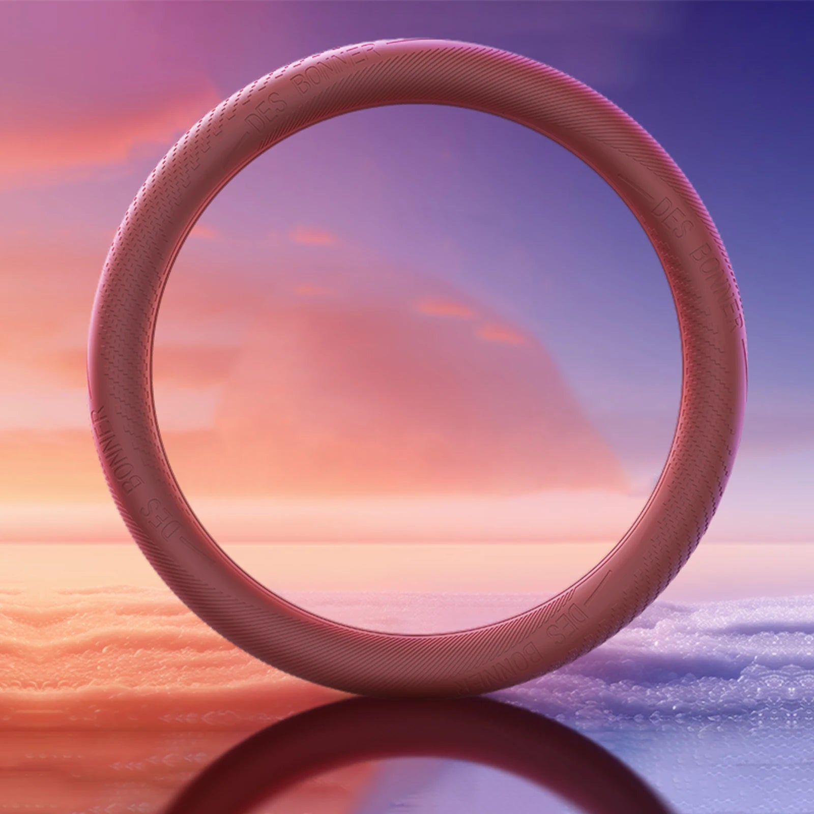 Silicone Car Steering Wheel Cover – Breathable Non-Slip Universal Fit Steering Wheel Protector - Delicate Leather  