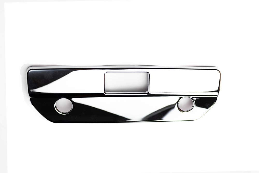 Chevrolet Chevy Silverado 1500 Accessories 2019-2020 2021 Exterior ABS Chrome Rear Tail Gate Tailgate Door Handle Cover Trim 1pcs - Delicate Leather