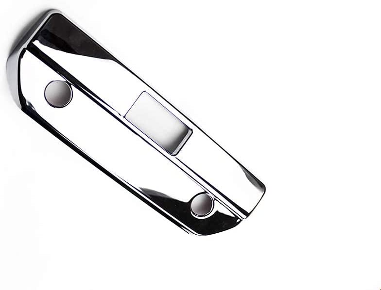 Silverado 1500 Accessories 2019-2020 2021 Exterior ABS Chrome Rear Tail Gate Tailgate Door Handle Cover Trim 1pcs - Delicate Leather  
