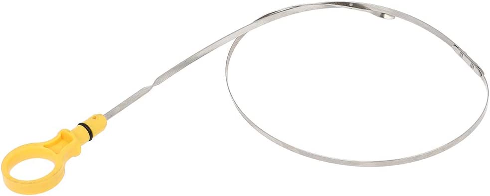 Oil Dipstick 29.53"x 1.34"x 0.32" Oil Level Indicator Fit For For F-150 5.4L V8 2004-2008 For Mark LT 5.4L V8 2006-2008 - Delicate Leather  