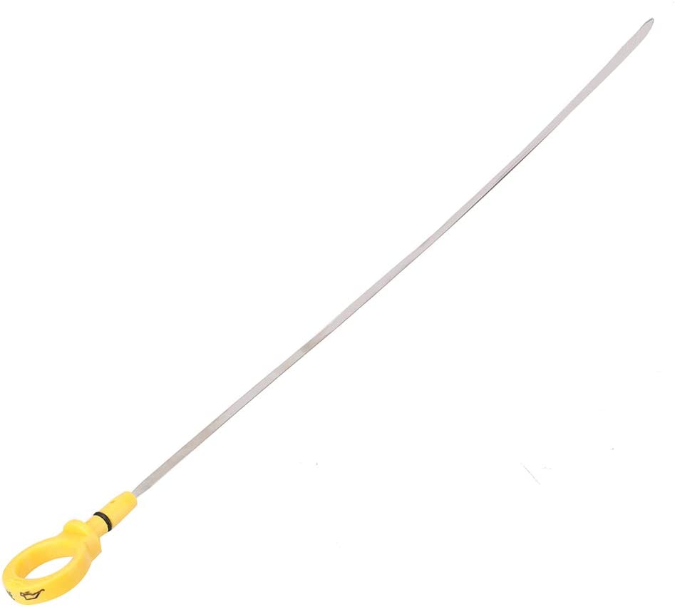 04593604AA Oil Dipstick 4.0 Compatible with 2008-2010 Chrysler Town and Country, 07-08 Chrysler Pacifica, 07-11 Dodge Nitro, 08-10 Dodge Grand Caravan 4.0L Engine Oil Dipstick Fluid Level Indicator Oil Dip Stick - Delicate Leather