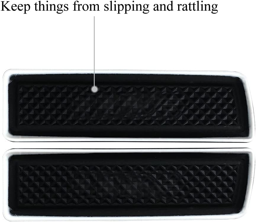 Front Row Door Side Storage Box Compatible with Ford Edge 2015 2016 2017 2018 2019 2020 Armrest Phone Container Door Organizer Handle Pocket ABS Tray Insert Glove Pallet - Delicate Leather