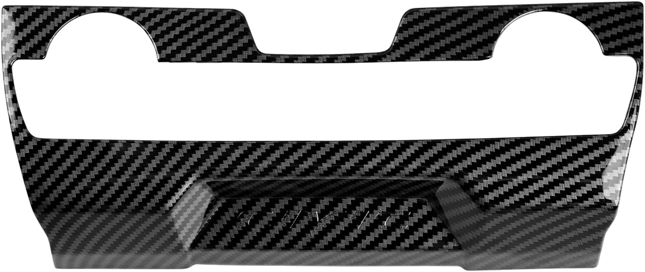 ABS Carbon Fiber Compatible with 2016 2017 2018 2019 2020 2021 Civic 10th Gen Accessories Air Condiitioning Center Console Panel Interior Sticker