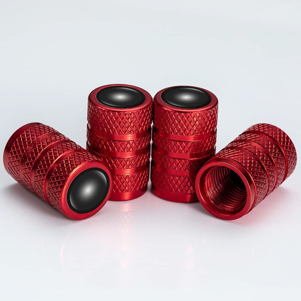 4pcs Car Tire Dust Caps Car Tire Air Caps with Logo, Alloy Metal Car Tire Valve Caps for BMW M Series, Suit for M1 M3 M5 X1 X5 X6 Z4 3 5 7 SeriesX7,Anti-Corrosion Leak-Proof Screw-on Easy Grip - Delicate Leather