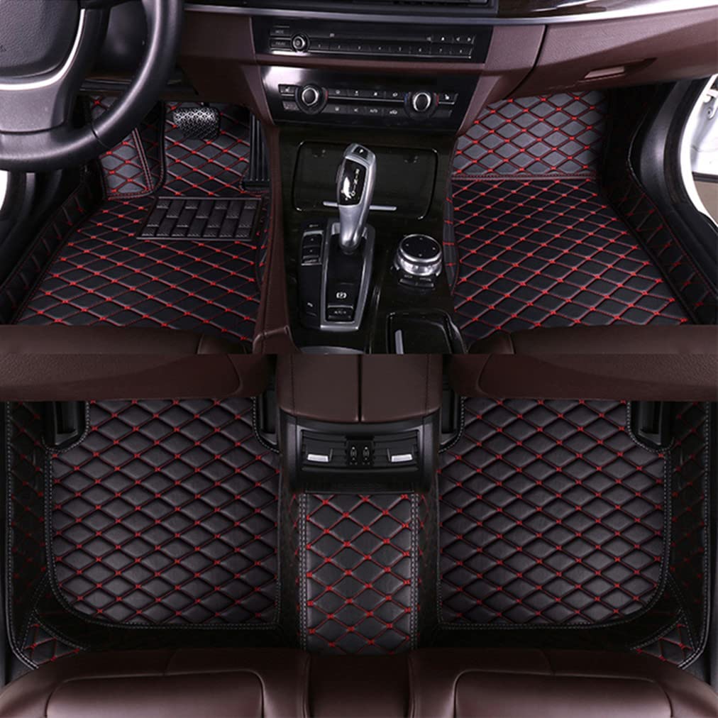 Car Floor Mats Leather Luxury Floor Liner All Weather Protection Carpet