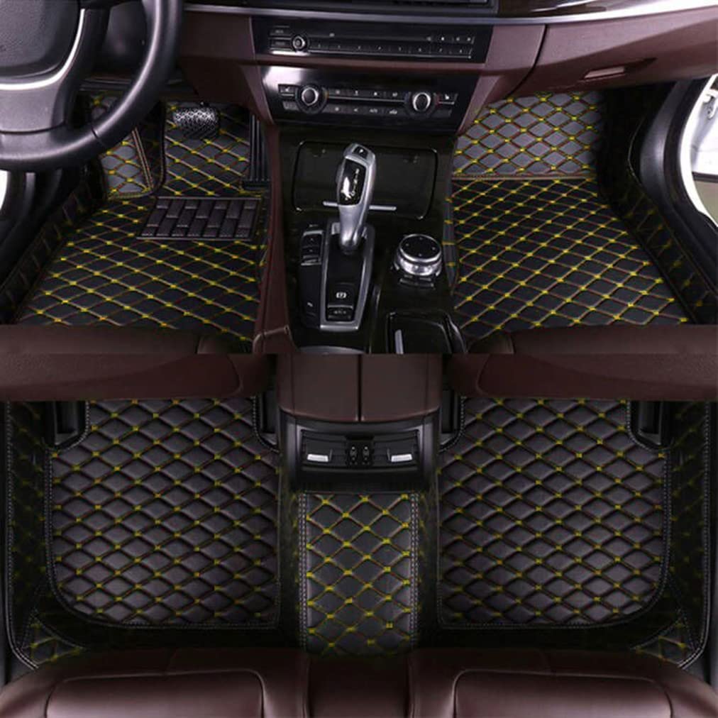 Car Floor Mats Leather Luxury Floor Liner All Weather Protection Carpet