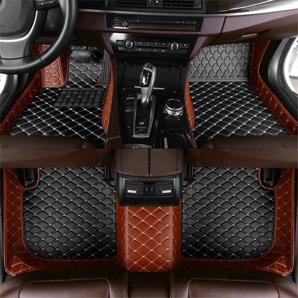 Car Floor Mats Leather Luxury Floor Liner All Weather Protection Carpet