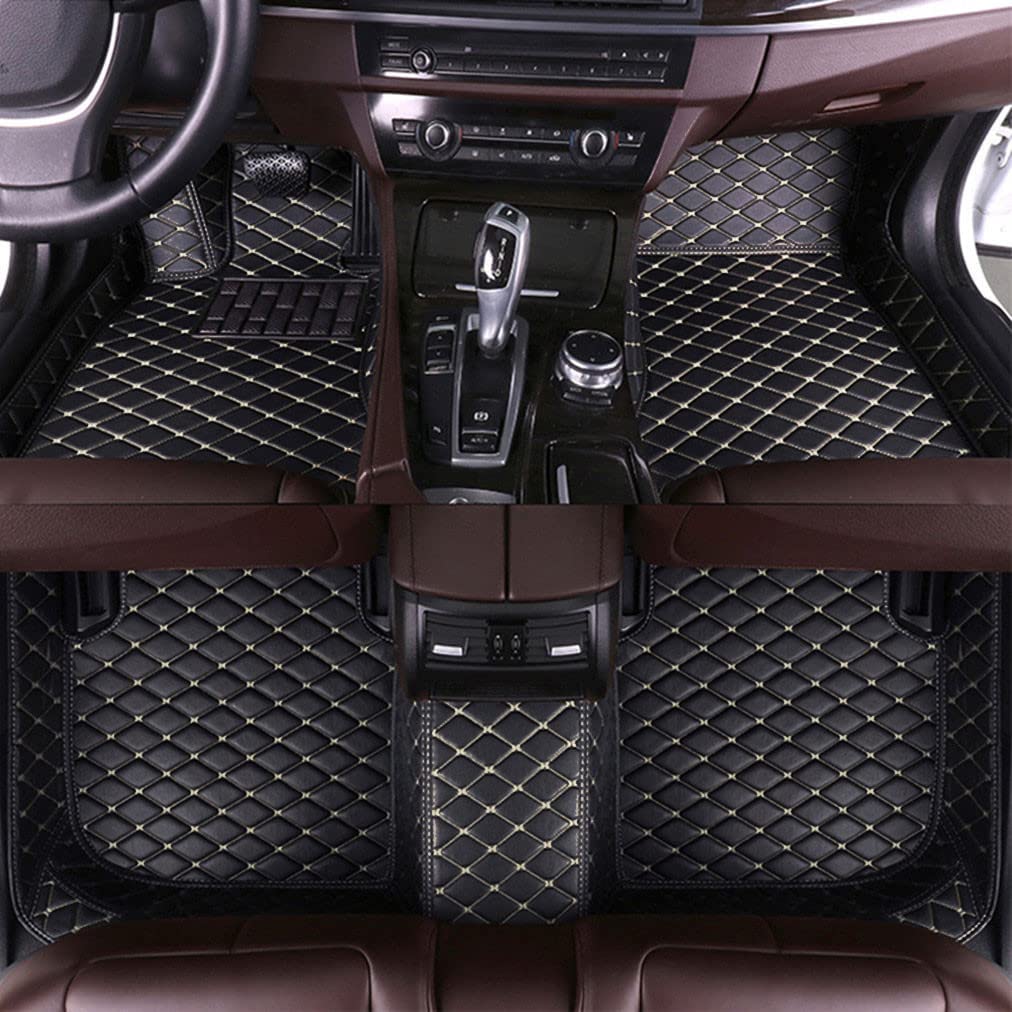 Car Floor Mats Leather Luxury Floor Liner All Weather Protection Carpet