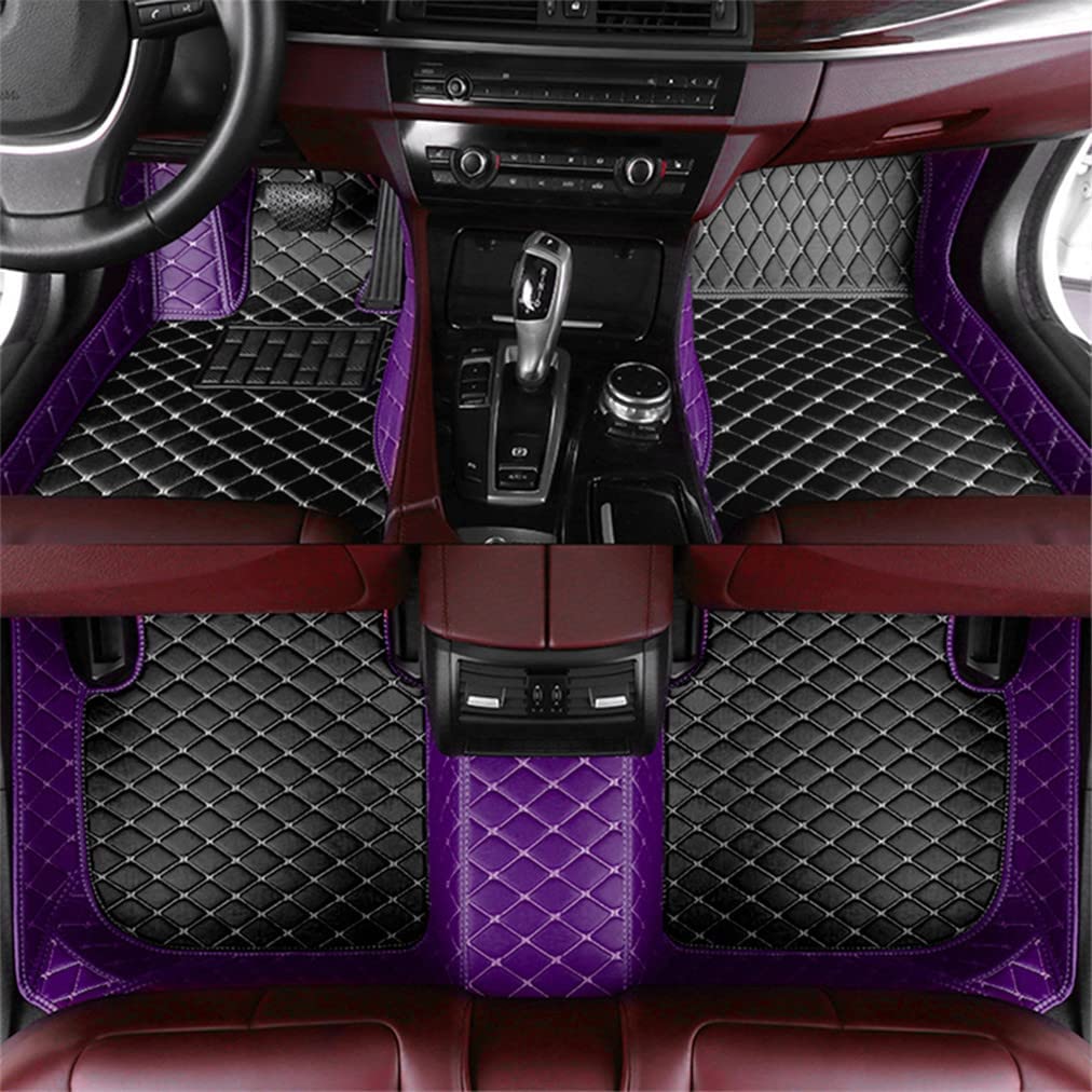 Car Floor Mats Leather Luxury Floor Liner All Weather Protection Carpet