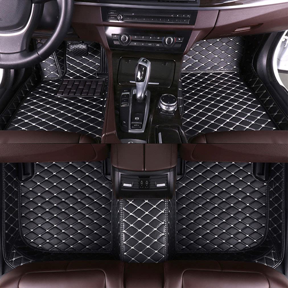 Car Floor Mats Leather Luxury Floor Liner All Weather Protection Carpet