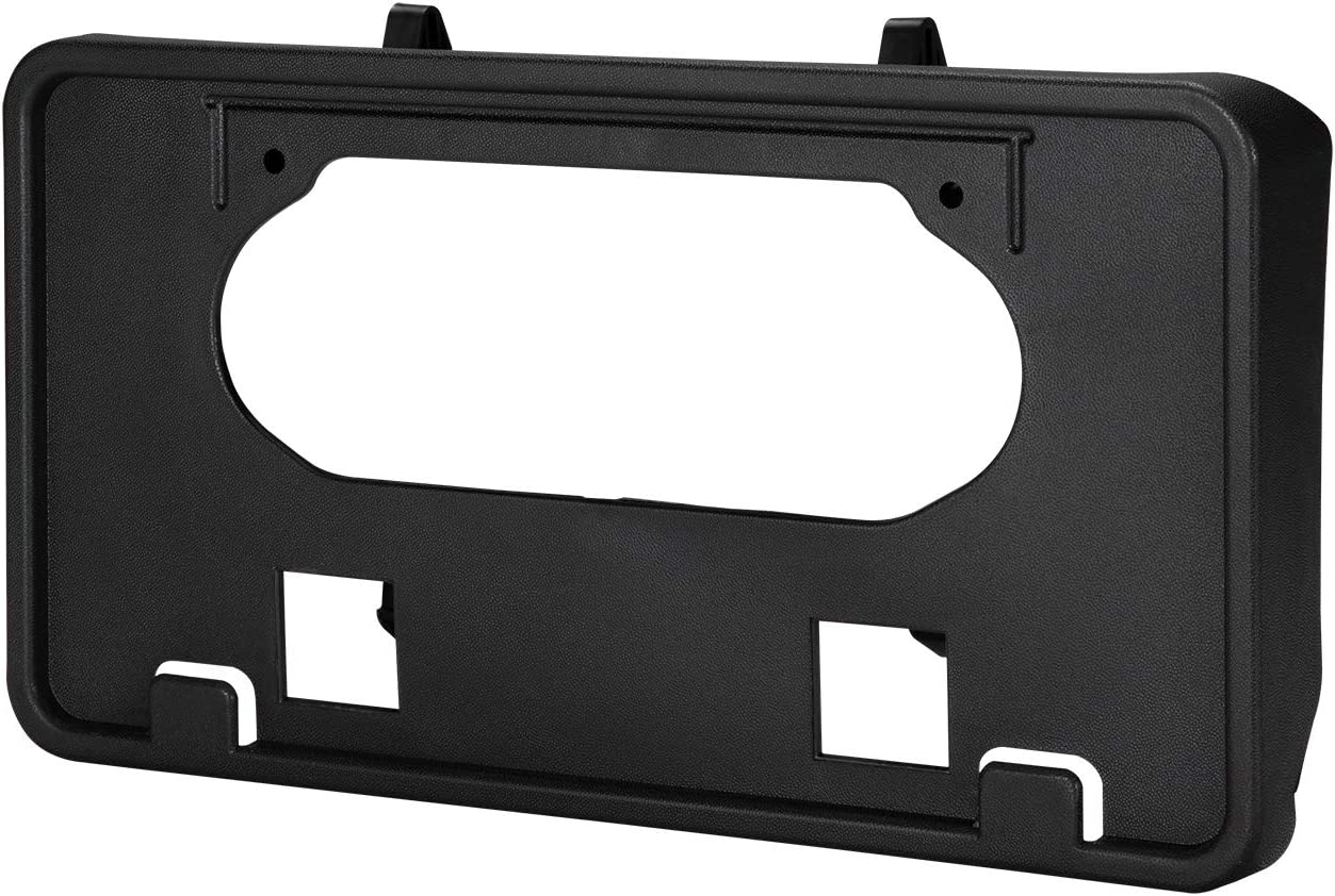 Bumper Mounting Bracket Compatible with Ford F150 2009 - 2014 Front License Plate Frame Holder - Delicate Leather