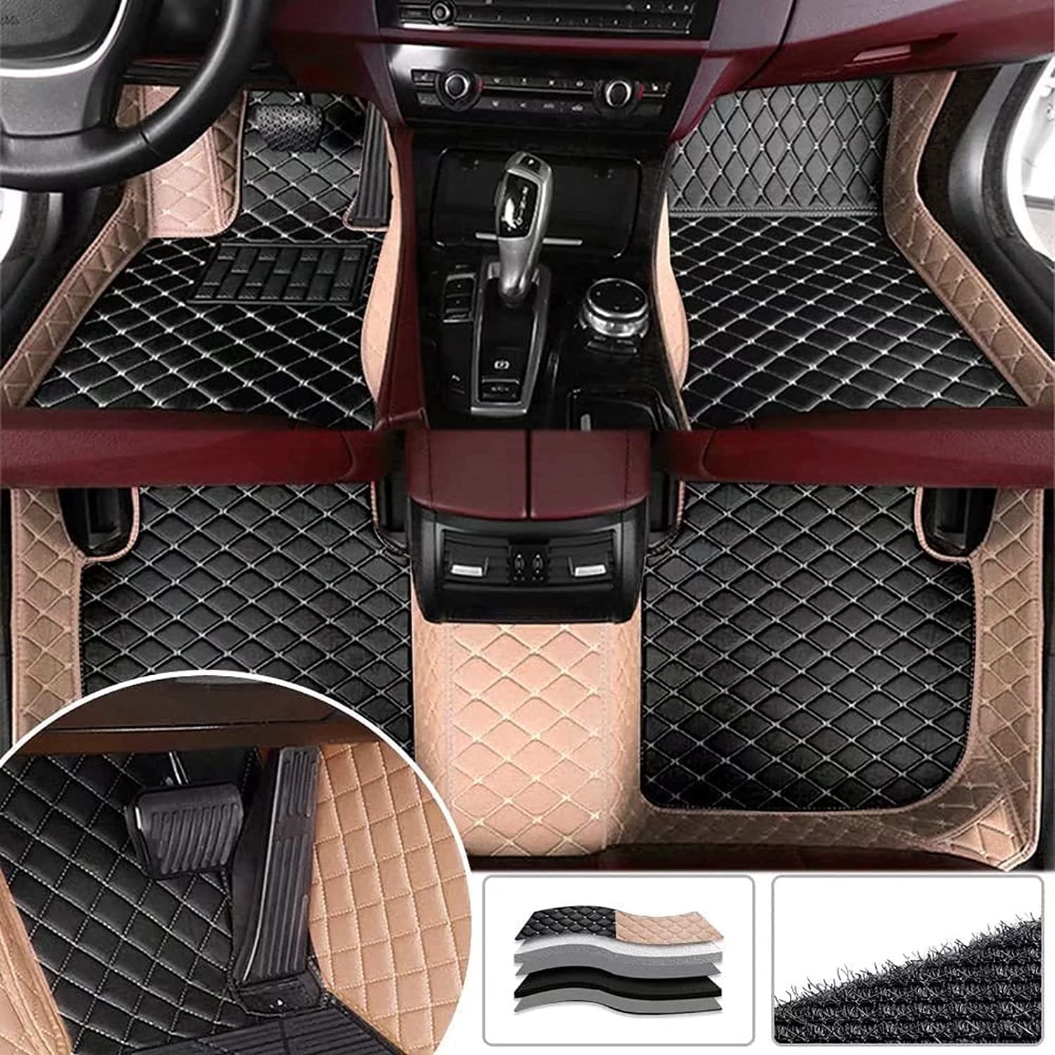 Custom Car Floor Mats for Sedan, SUVs