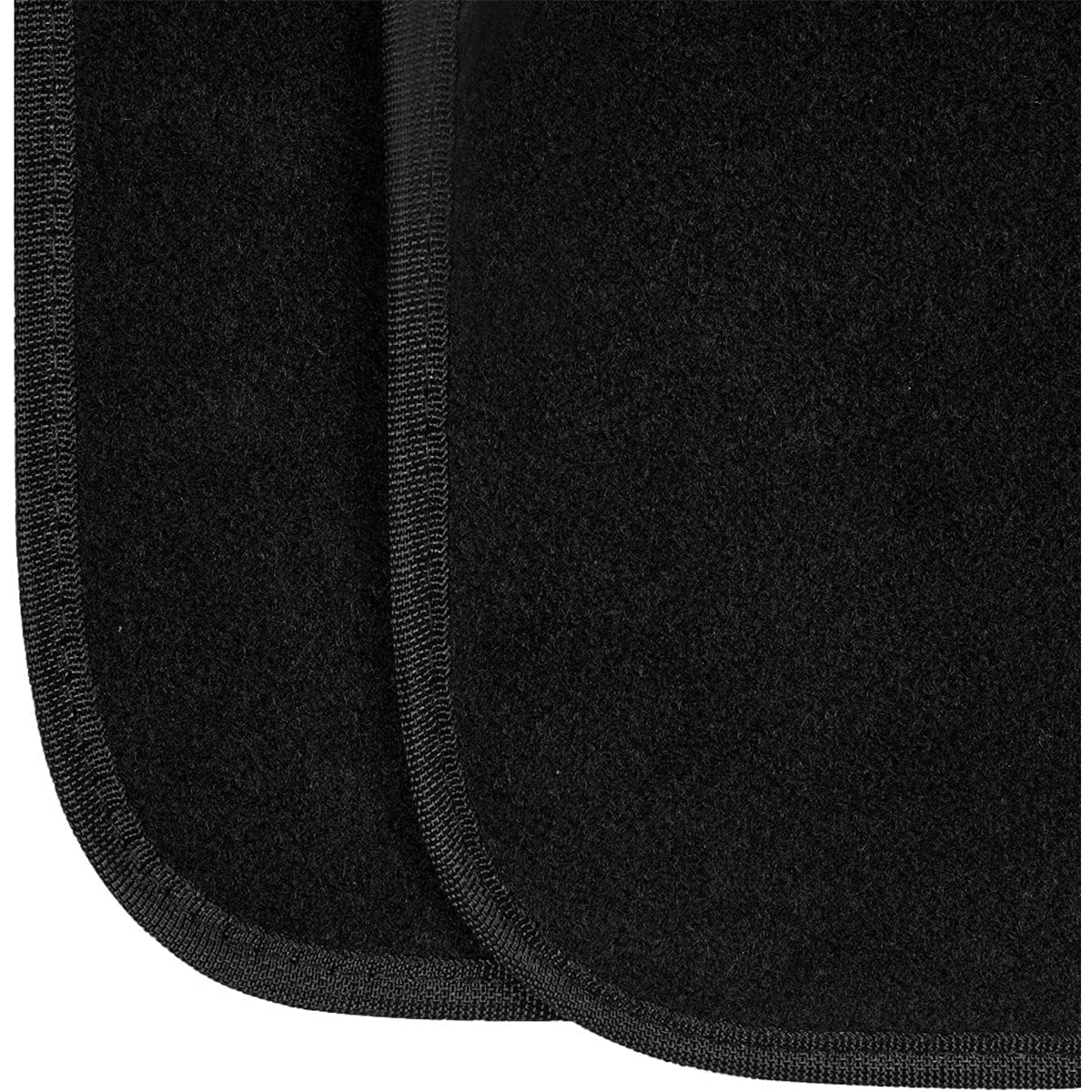 Custom Text and Logo Carpet Floor Mats Set of 4pcs, Fit with All Car, All Weather Protection, Universal Type - Delicate Leather