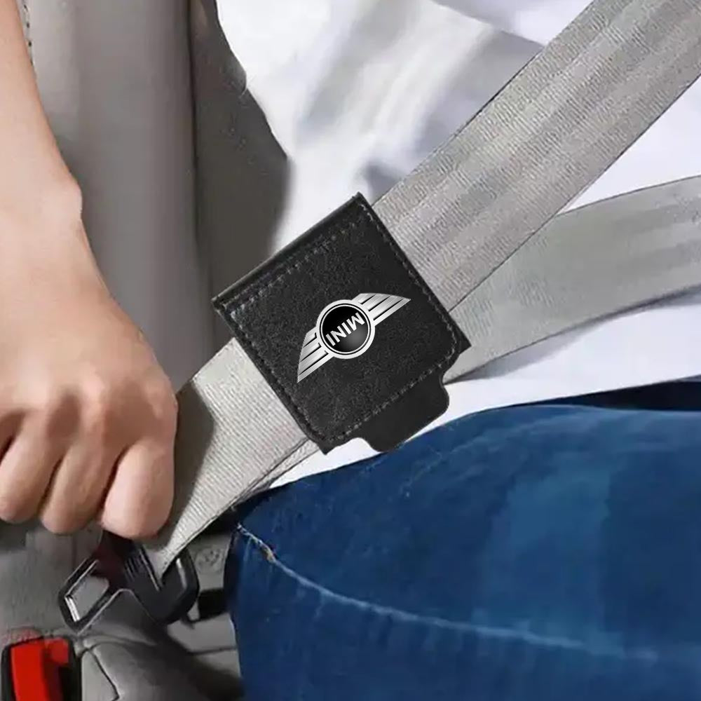 Seatbelt Adjuster, Custom fit for Car, Seat Belt Clip For Adults, Universal Comfort Shoulder Neck Strap Positioner Locking Clip Protector - 2 Pack