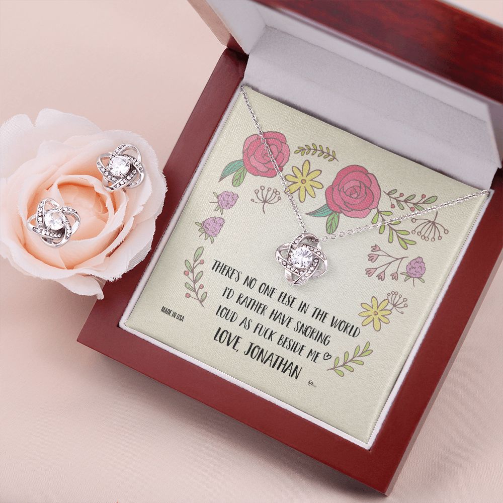 Custom Name Funny Valentine Days 14k White Gold Pendant Necklace Jewelry with Message Card Gift For Girlfriend Wife Fiancee Woman Girl - Delicate Leather